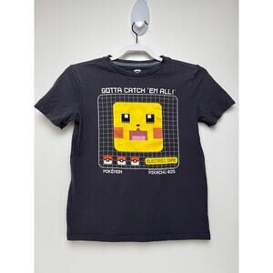 Old Navy Pokmon Large Kids Size 10-12 Gotta Catch Em All Pikachu  025 T Shirt